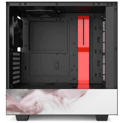 Gold Blush Marble Ink NZXT H510 Compact ATX Mid-Tower Case Skin