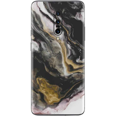 Gold Blush Marble Ink OnePlus 7 Pro Skin