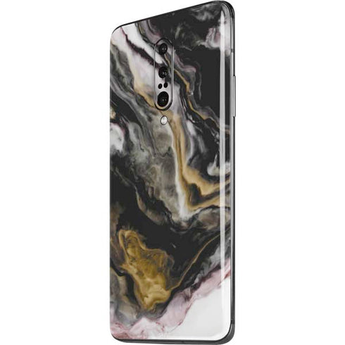 Gold Blush Marble Ink OnePlus 7 Pro Skin