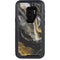 Gold Blush Marble Ink Otterbox Defender Galaxy Skin