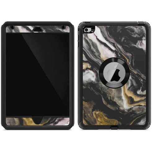 Gold Blush Marble Ink Otterbox Defender iPad Skin