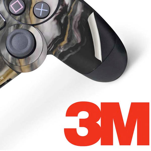 Gold Blush Marble Ink PS4 Controller Skin