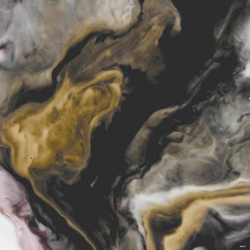 Gold Blush Marble Ink PS4 Pro Bundle Skin