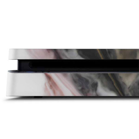 Gold Blush Marble Ink PS4 Slim Skin