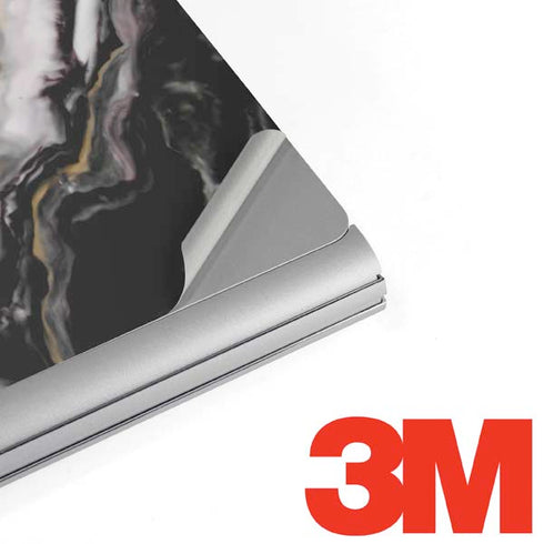 Gold Blush Marble Ink Surface Book 2 13.5in Skin