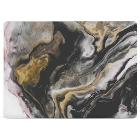Gold Blush Marble Ink Surface Laptop 3 13.5in Skin