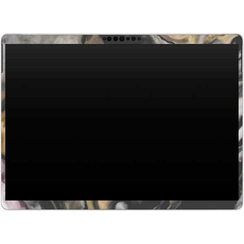 Gold Blush Marble Ink Surface Pro 9 Skin