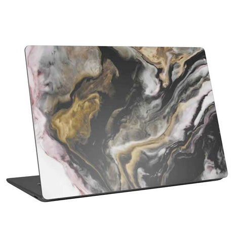 Gold Blush Marble Ink Universal Laptop 13in (10.6 x 7.6in) Skin