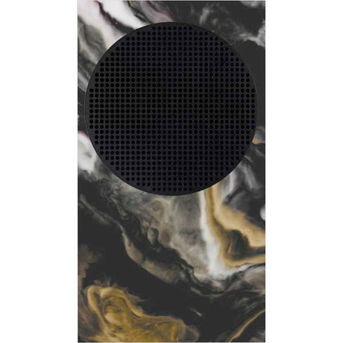 Gold Blush Marble Ink Xbox Series S Console Skin