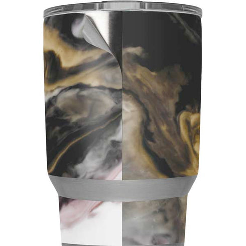 Gold Blush Marble Ink Yeti 20oz Tumbler Skin