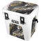 Gold Blush Marble Ink YETI Roadie 24 Hard Cooler Skin