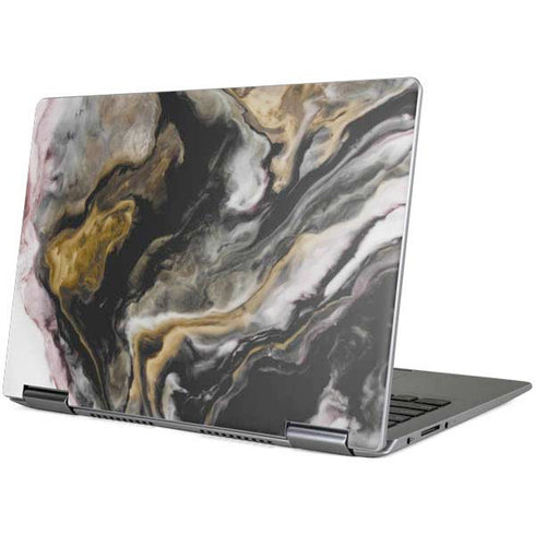 Gold Blush Marble Ink Yoga 710 14in Skin