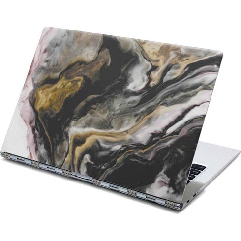 Gold Blush Marble Ink Yoga 910 2-in-1 14in Touch-Screen Skin