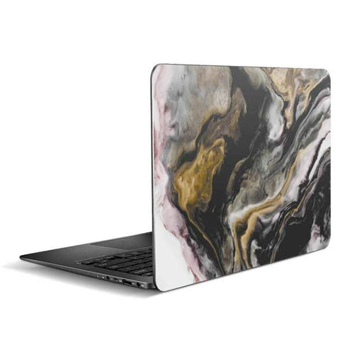 Gold Blush Marble Ink Zenbook UX305FA 13.3in Skin