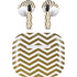 Gold Chevron Apple AirPods (3rd Gen 2021) Skin