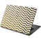 Gold Chevron Dell Chromebook Skin