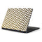 Gold Chevron Samsung Chromebook Skin