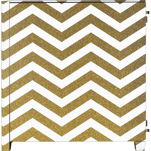 Gold Chevron Corsair 4000D Tempered Glass Mid-Tower ATX Case Skin