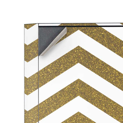 Gold Chevron Corsair 4000D Tempered Glass Mid-Tower ATX Case Skin