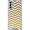 Gold Chevron Galaxy A13 5G Clear Case