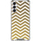Gold Chevron Galaxy A14 5G Clear Case