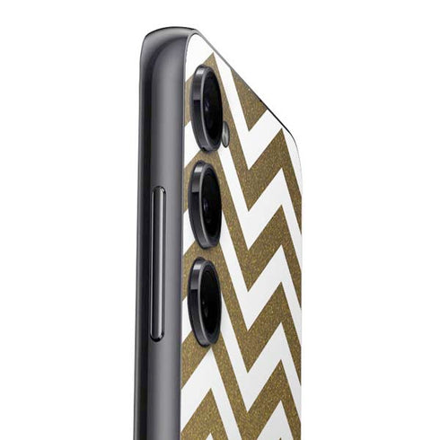 Gold Chevron Galaxy A14 5G Skin