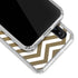Gold Chevron Galaxy A30 Clear Case
