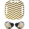 Gold Chevron Galaxy Buds Pro Skin