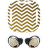Gold Chevron Galaxy Buds Pro Skin