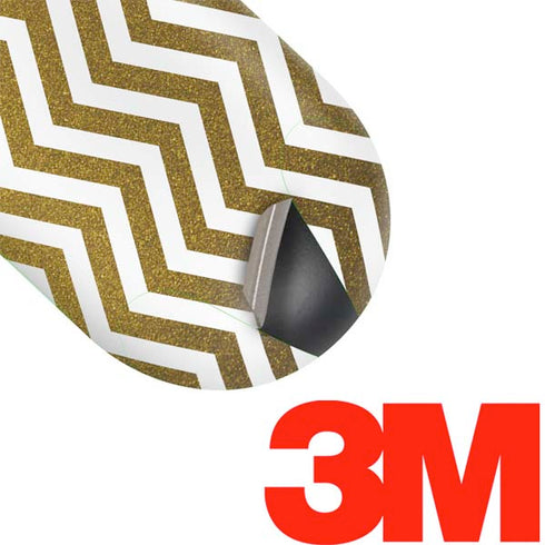 Gold Chevron Galaxy Buds Skin