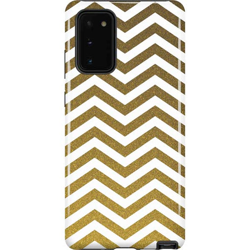 Gold Chevron Galaxy Note20 5G Pro Case