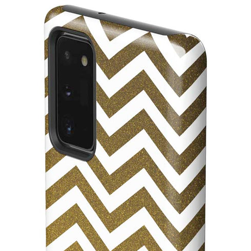 Gold Chevron Galaxy Note20 5G Pro Case