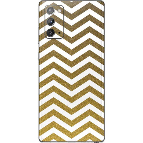 Gold Chevron Galaxy Note20 5G Skin