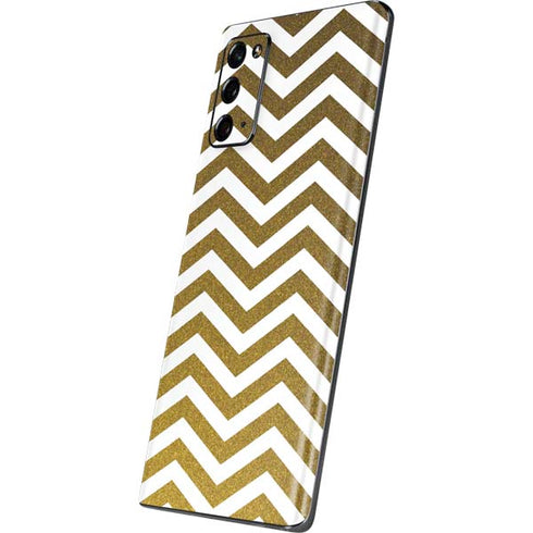 Gold Chevron Galaxy Note20 5G Skin