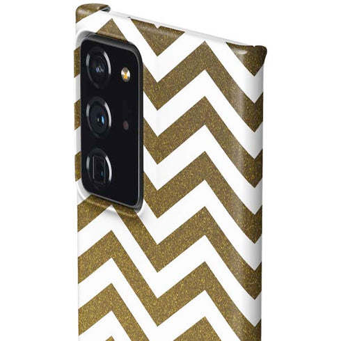 Gold Chevron Galaxy Note20 Ultra 5G Lite Case