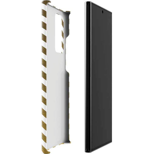 Gold Chevron Galaxy Note20 Ultra 5G Lite Case
