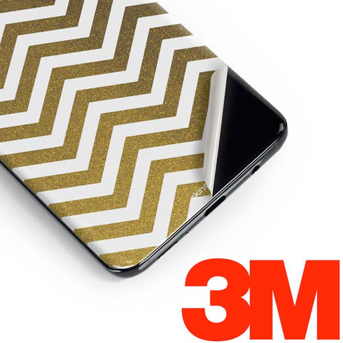 Gold Chevron Galaxy S10 Skin