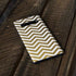 Gold Chevron Galaxy S10 Skin