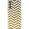 Gold Chevron Galaxy S20 Fan Edition Skin