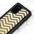 Gold Chevron Galaxy S20 Plus Waterproof Case