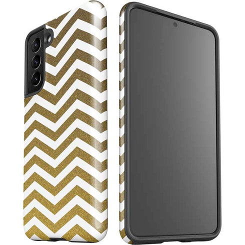 Gold Chevron Galaxy S21 5G Pro Case
