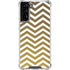 Gold Chevron Galaxy S21 FE Clear Case