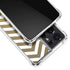Gold Chevron Galaxy S21 Ultra 5G Clear Case
