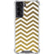 Gold Chevron Galaxy S22 Clear Case