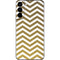 Gold Chevron Galaxy S22 Plus Skin