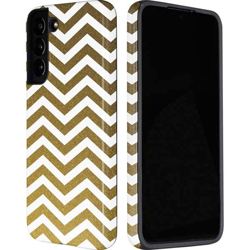 Gold Chevron Galaxy S22 Pro Case