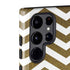 Gold Chevron Galaxy S22 Ultra Pro Case