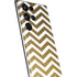 Gold Chevron Galaxy S22 Ultra Skin