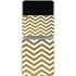 Gold Chevron Galaxy Z Flip4 5G Skin