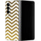 Gold Chevron Galaxy Z Fold4 5G Skin